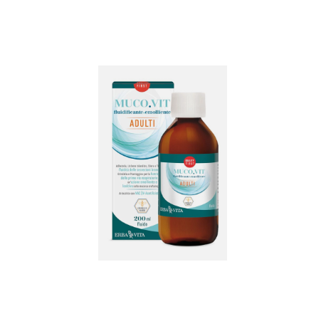 Erba Vita Mucovit Tux Adulti integratore per vie respiratorie 200 ml