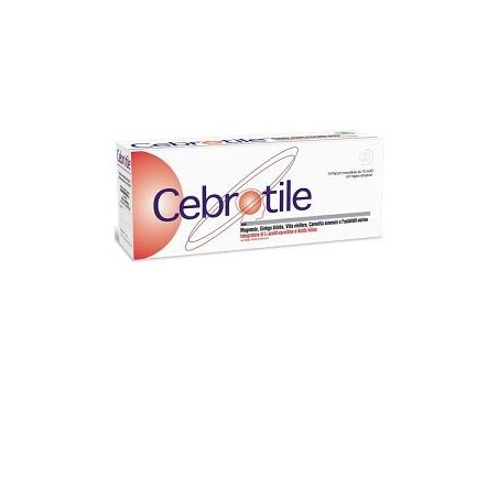 Cebrotile integratore per funzioni cognitive e memoria 14 flaconcini Cebrotile integratore per funzioni cognitive e memoria 14 flaconcini