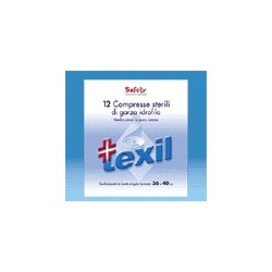 Safety Prontex Texil compresse sterili in garza di cotone 36 x 40 cm 12 pezzi