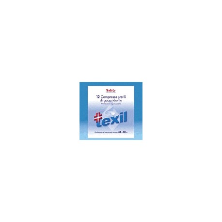 Safety Prontex Texil compresse sterili in garza di cotone 36 x 40 cm 12 pezzi