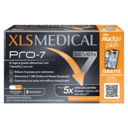 XLS Medical Pro 7 per dimagrire e ridurre l'assorbimento dei grassi 180 capsule