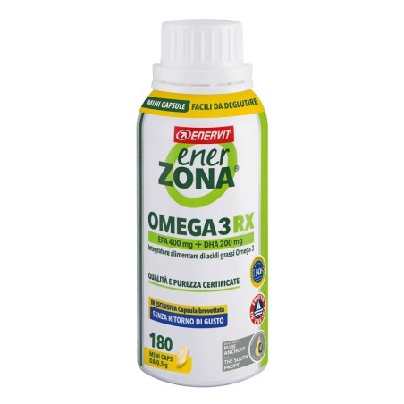 Enervit Enerzona Omega 3RX integratore a base di acidi grassi 180 capsule Enervit Enerzona Omega 3RX integratore a base di acidi grassi 180 capsule