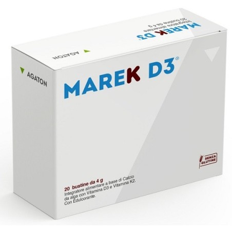 Agaton Marek D3 integratore per il benessere delle ossa 20 bustine Agaton Marek D3 integratore per il benessere delle ossa 20 bustine