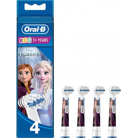 Oral B Power Refill testine di Frozen per spazzolino elettrico 4 pezzi
