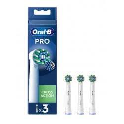 Oral B Refill Crossaction testine di ricambio per spazzolino elettrico 3 pezzi