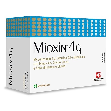 Mioxin 4G integratore di myo-inositolo per ciclo e fertilità 30 bustine