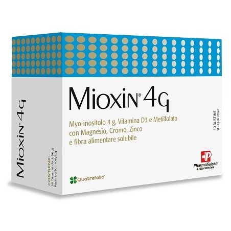 Mioxin 4G integratore di myo-inositolo per ciclo e fertilità 30 bustine Mioxin 4G integratore di myo-inositolo per ciclo e fertilità 30 bustine