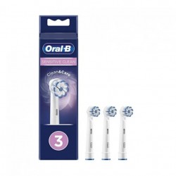Oral B Sensitive Clean testine delicate per spazzolino elettrico 3 pezzi