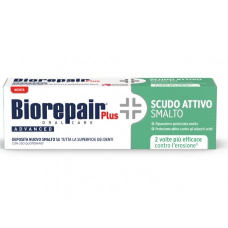 Biorepair Plus Advanced Scudo Attivo Smalto 75 ml