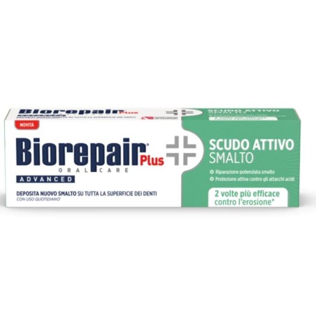 Biorepair Plus Advanced Scudo Attivo Smalto 75 ml Biorepair Plus Advanced Scudo Attivo Smalto 75 ml