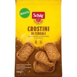 Dr. Schar Crostini Ai Cereali senza glutine con grano saraceno e quinoa 150 g