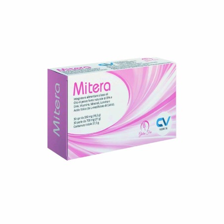Mitera integratore a base di Olio di pesce 30 compresse + 30 capsule Mitera integratore a base di Olio di pesce 30 compresse + 30 capsule