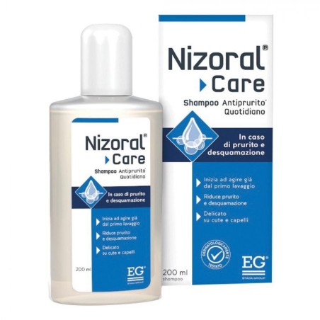 Nizoral Care Shampoo quotidiano contro prurito e desquamazione 200 ml Nizoral Care Shampoo quotidiano contro prurito e desquamazione 200 ml