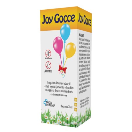 Maya Pharma Joy integratore lenitivo per rilassamento in gocce 20 ml Maya Pharma Joy integratore lenitivo per rilassamento in gocce 20 ml