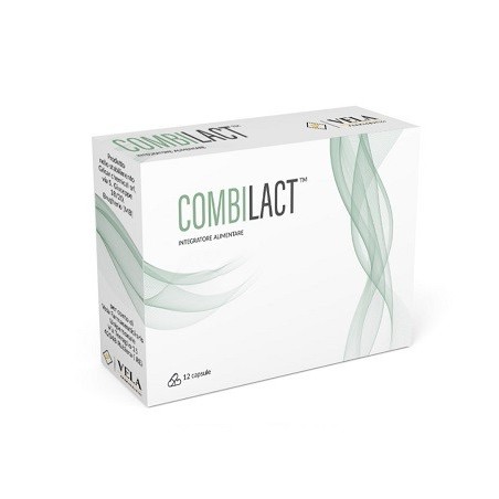 Vela Farmaceutici S Combilact integratore di probiotici e prebiotici per equilibrio intestinale 12 capsule