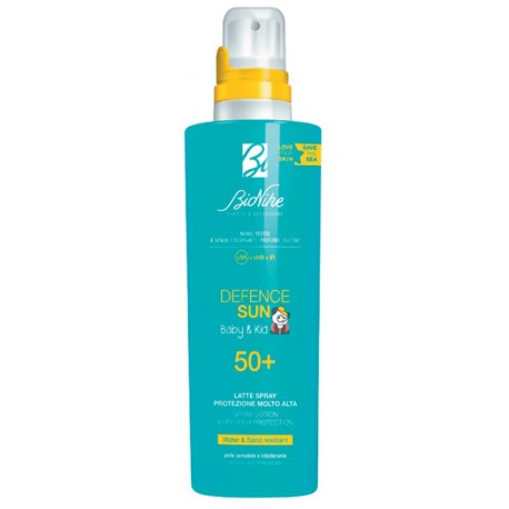 BioNike Defence Sun Baby&Kid Latte spray protettivo SPF50+ per bambini 200 ml