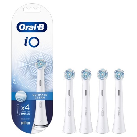 Oral B Refill Io Ultimate Clean White testine di ricambio 4 pezzi Oral B Refill Io Ultimate Clean White testine di ricambio 4 pezzi