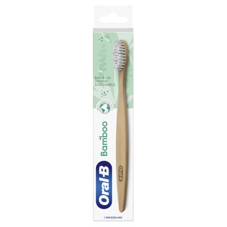 Oral B Bamboo Spazzolino manuale in materiale sostenibile 1 pezzo