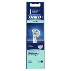 Oral B Ortho Testina per spazzolino elettrico progettata per apparecchi 2 pezzi