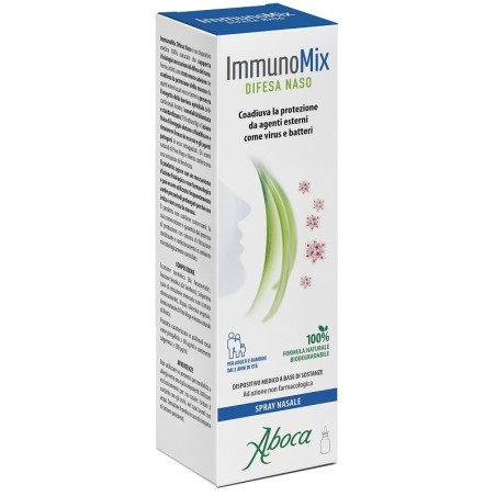 Immunomix Difesa Naso Spray nasale protettivo contro virus e batteri 30 ml Immunomix Difesa Naso Spray nasale protettivo contro virus e batteri 30 ml
