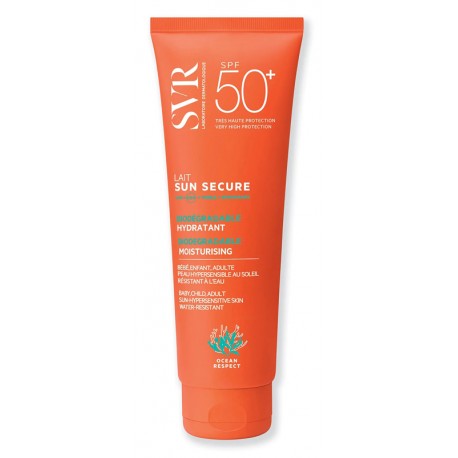 SVR Sun Secure Lait SPF50+ protezione solare dermatologica pelle normale secca 250 ml