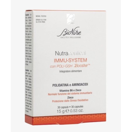 Bionike Nutraceutical Immu-system integratore antiossidante per sistema immunitario 30 compresse Bionike Nutraceutical Immu-system integratore antiossidante per sistema immunitario 30 compresse