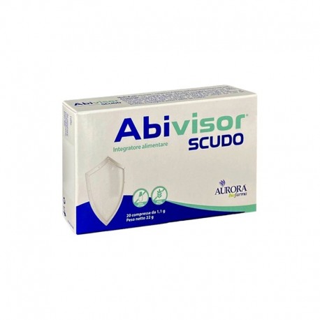 Aurora Biofarma Abivisor Scudo integratore per benessere intestinale 20 compresse