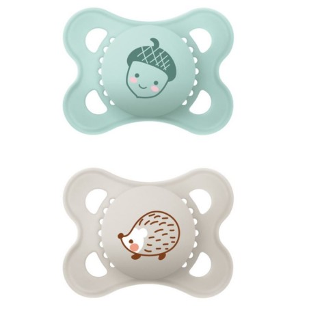 Mam Original Succhietti in silicone per bimbi 2-6 mesi colore neutro 2 pezzi Mam Original Succhietti in silicone per bimbi 2-6 mesi colore neutro 2 pezzi