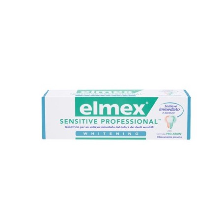 Elmex Sensitive Professional Whitening dentifricio sbiancante denti sensibili 75 ml Elmex Sensitive Professional Whitening dentifricio sbiancante denti sensibili 75 ml