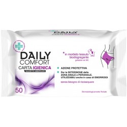 Daily Comfort Carta Igienica salviettine biodisgreganti senza risciacquo 50 pezzi
