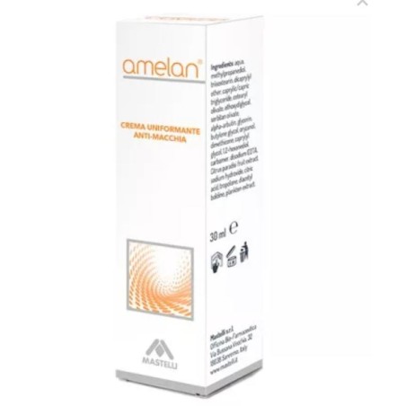 Mastelli Amelan Crema schiarente antimacchie depigmentante pelle 30 ml Mastelli Amelan Crema schiarente antimacchie depigmentante pelle 30 ml