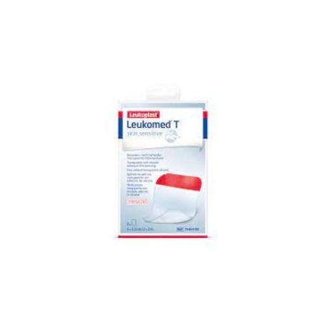 Leukomed T Skin Sensitive Medicazione post operatoria con massa in silicone 5 pezzi 7,2x5 cm