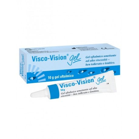 Visco-Vision Gel umettante ipotonico viscoso per occhi secchi e stanchi 10 g