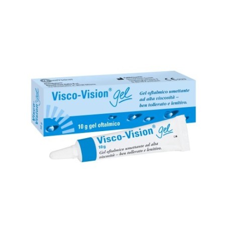 Visco-Vision Gel umettante ipotonico viscoso per occhi secchi e stanchi 10 g Visco-Vision Gel umettante ipotonico viscoso per occhi secchi e stanchi 10 g