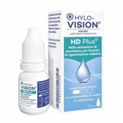 Hylovision HD Plus Collirio umettante rigenerante per occhi secchi irritati 15 ml