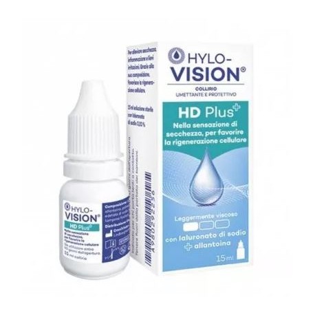 Hylovision HD Plus Collirio umettante rigenerante per occhi secchi irritati 15 ml