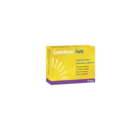 Omnivision Centrovision Forte integratore per capacità visiva 30 capsule Omnivision Centrovision Forte integratore per capacità visiva 30 capsule