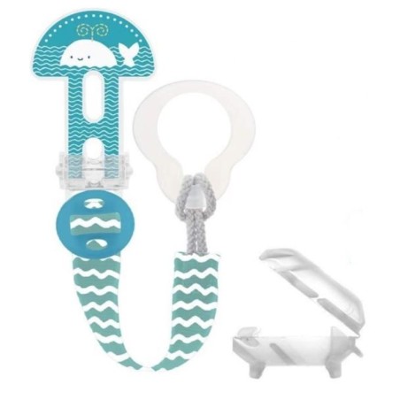Mam Porta Succhietto Clip & Cover Neutro confezione da 1 pezzo Mam Porta Succhietto Clip & Cover Neutro confezione da 1 pezzo