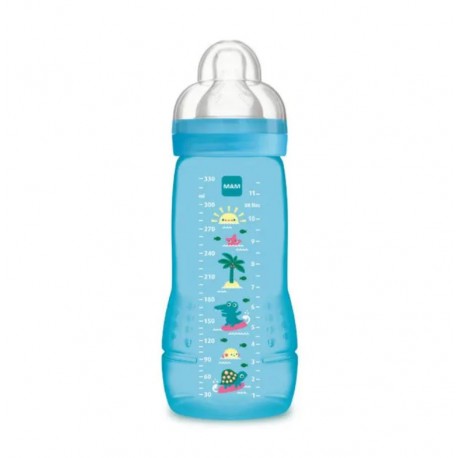 Mam Easy Active Baby Biberon azzurro per bambini attivi 330 ml