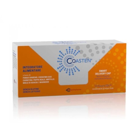Coasten plus integratore per ritrovare l'energia 10 flaconcini 25 ml Coasten plus integratore per ritrovare l'energia 10 flaconcini 25 ml