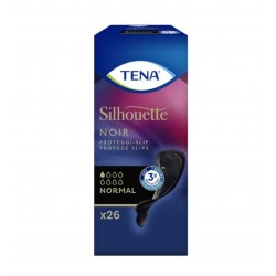 Tena Silhouette Noir proteggi slip nero per incontinenza leggera 26 pezzi