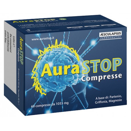 Aurastop integratore rilassante contro il mal di testa 60 compresse