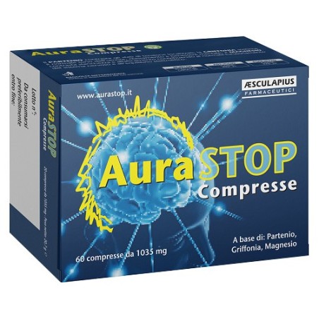 Aurastop integratore rilassante contro il mal di testa 60 compresse Aurastop integratore rilassante contro il mal di testa 60 compresse