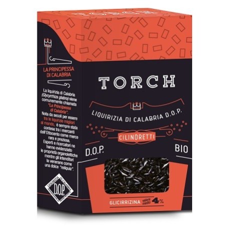 Torch Liquirizia di Calabria Cilindretti bio d.o.p. 20 g Torch Liquirizia di Calabria Cilindretti bio d.o.p. 20 g