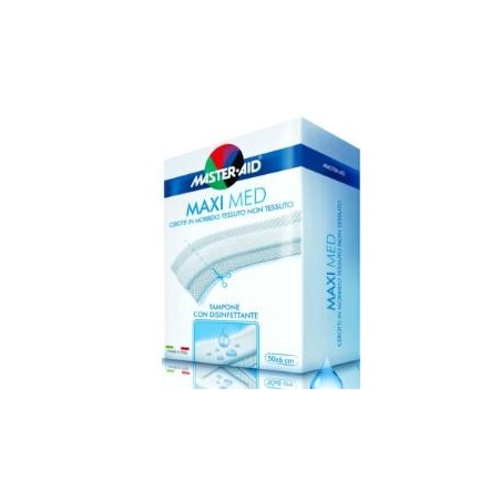 M-AID Maxi Med Cerotto a Taglio Traspirante Disinfettante 50x8cm M-AID Maxi Med Cerotto a Taglio Traspirante Disinfettante 50x8cm