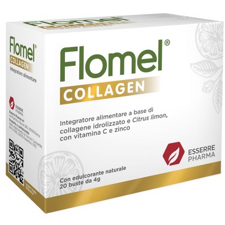 Esserre Pharma Flomel Collagen integratore per pelle capelli unghie 20 Bustine