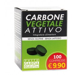 Named Carbone Vegetale Attivo per l'eliminazione dei gas intestinali 100 compresse