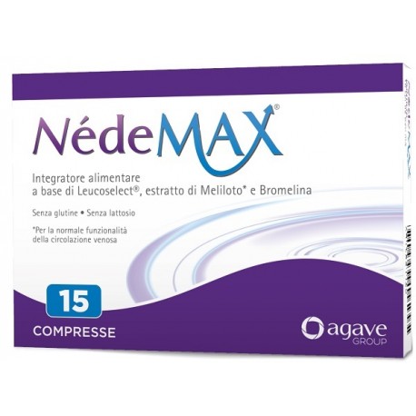 Agave Nedemax integratore drenante per microcircolo 15 compresse