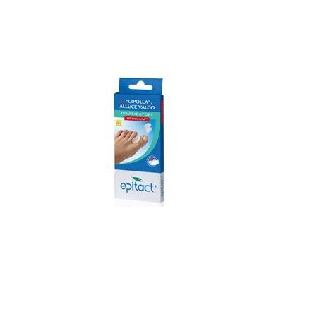 Epitact divaricatore in gel di silicone per alluce valgo taglia unica 1 pezzo Epitact divaricatore in gel di silicone per alluce valgo taglia unica 1 pezzo