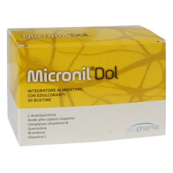 Geofarma Micronil Dol integratore per funzionamento del sistema nervoso 30 bustine